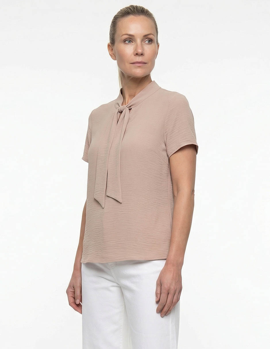Blusa manga corta para mujer