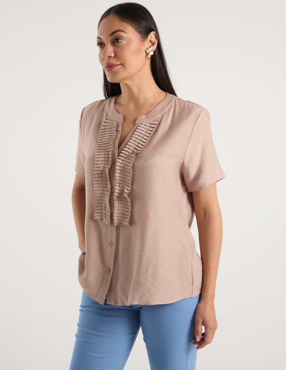 Blusa manga corta para mujer 2