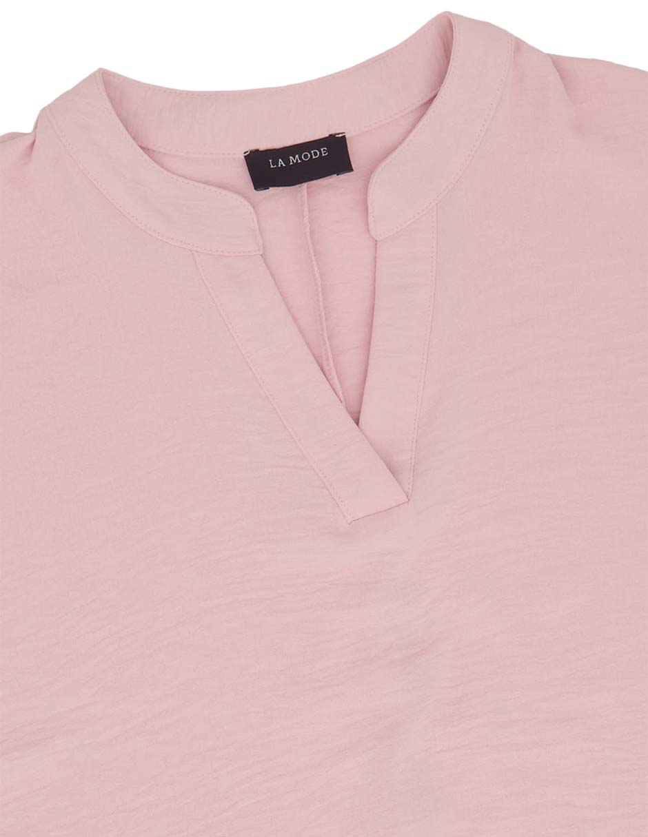 Blusa manga corta para mujer 7
