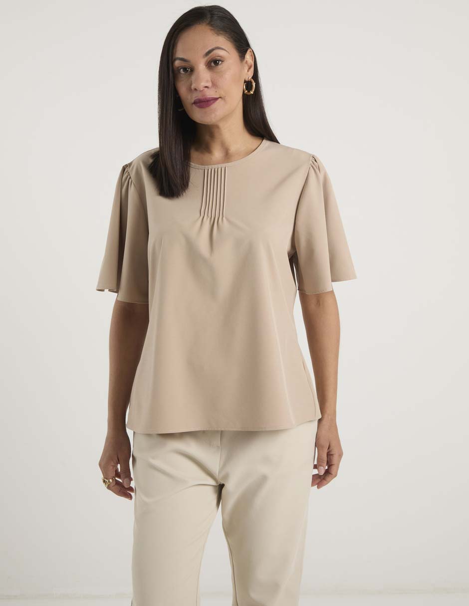 Blusa manga corta para mujer 2