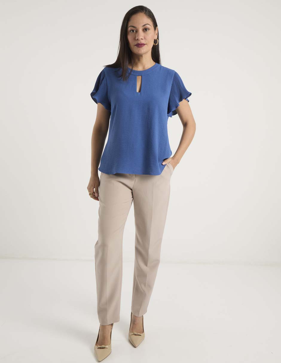 Blusa manga corta para mujer 3