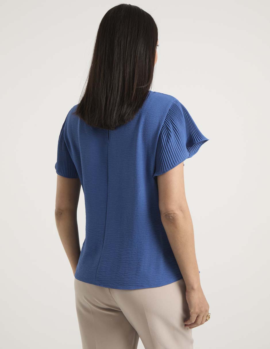 Blusa manga corta para mujer 6