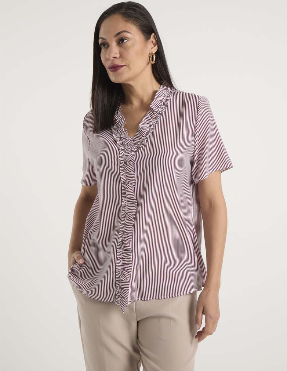 Blusa manga corta para mujer Blusa manga corta para mujer