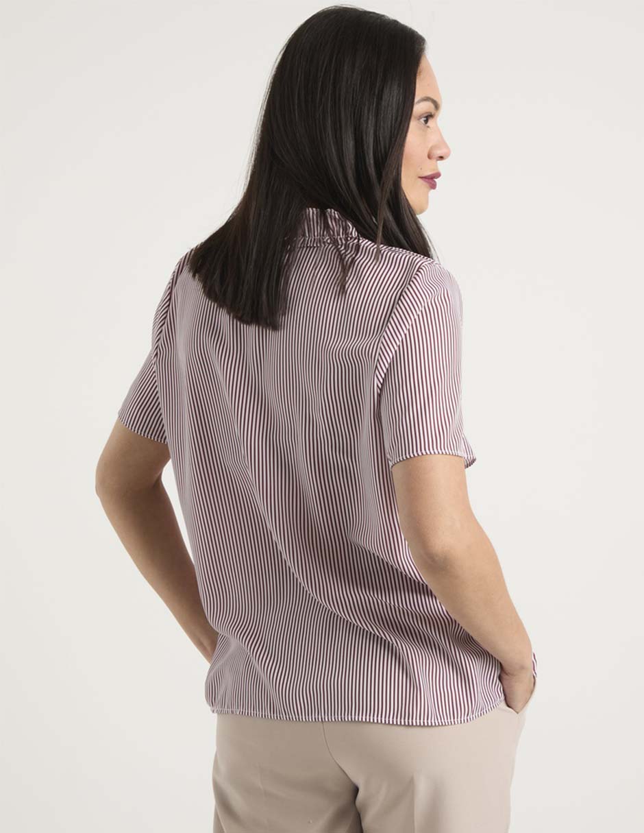 Blusa manga corta para mujer 6